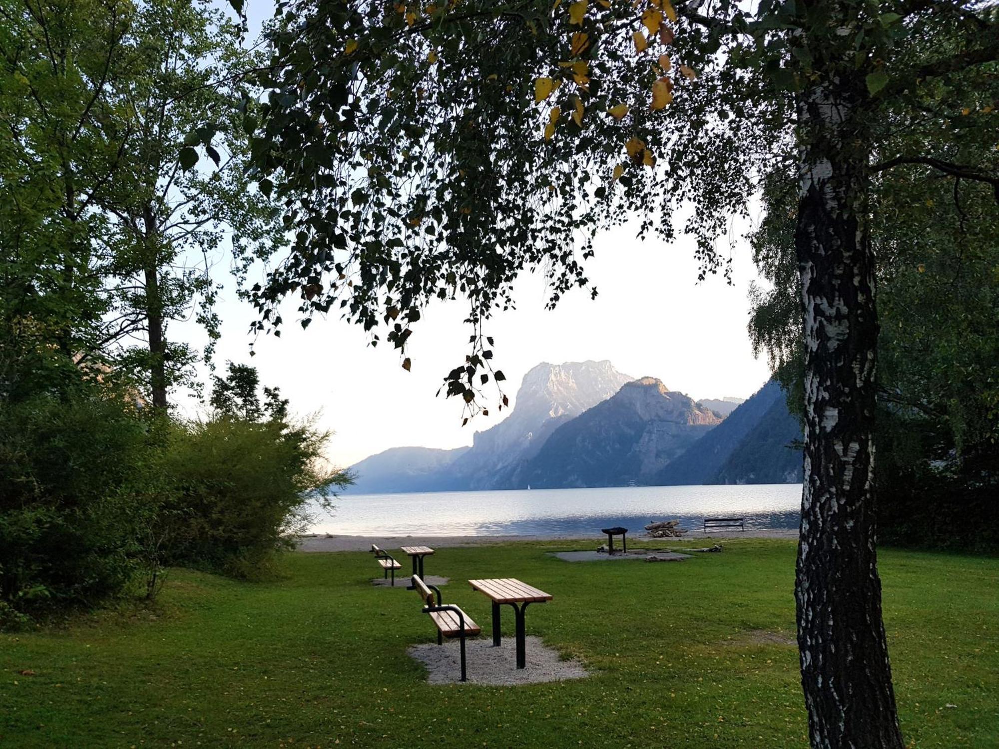 Ferienhaus Traunseestrand Villa Ebensee Eksteriør billede